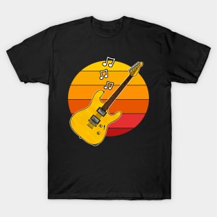 Electric Guitar Summer Festival Guitarist Musician T-Shirt